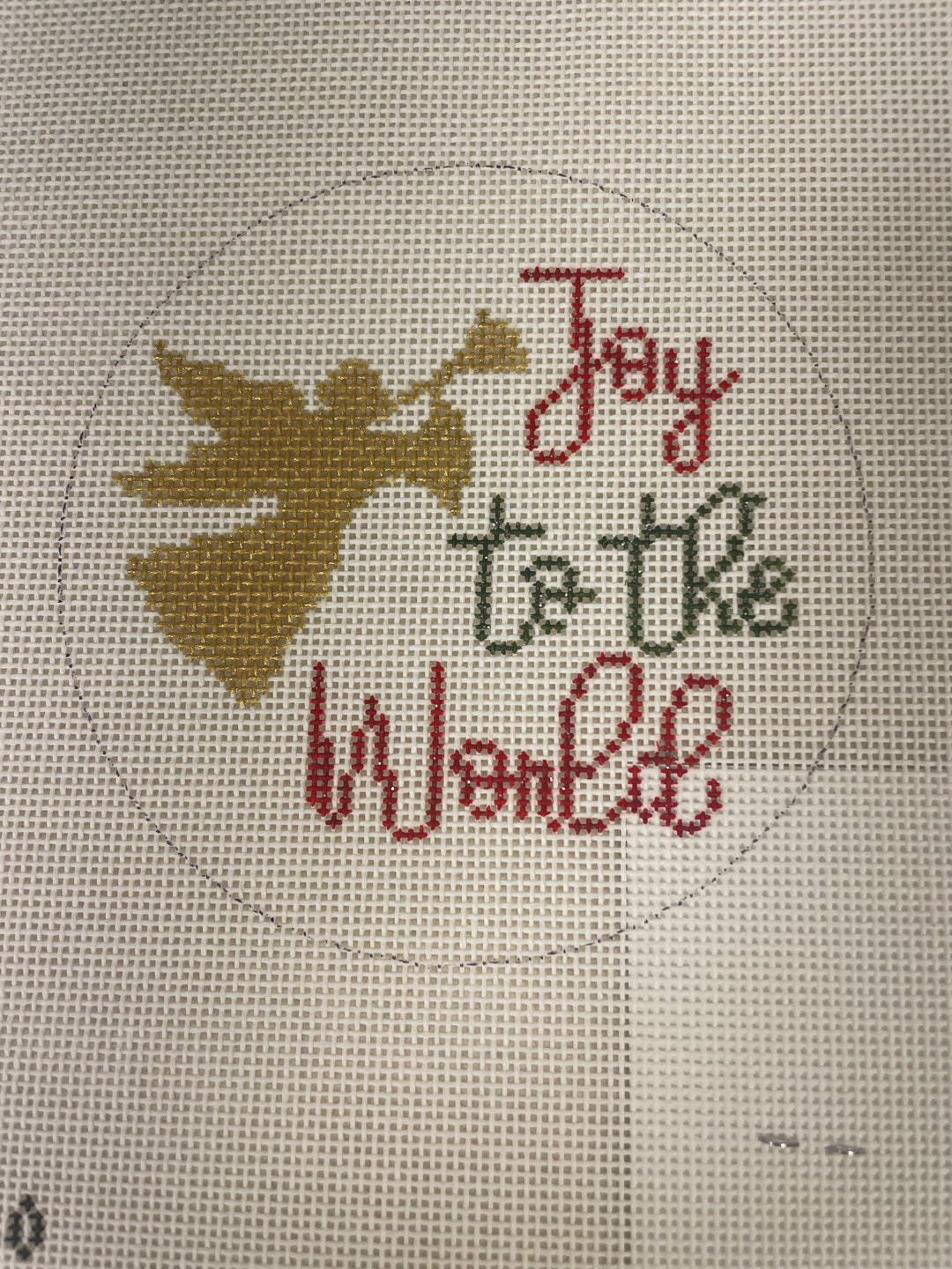 Melissa Loves Needlepoint APCH30 Joy To The World
