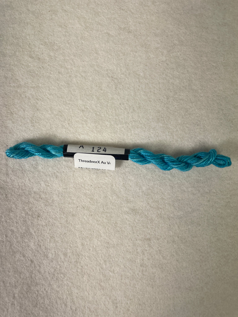 ThreadworX Au Ver A Soie O/D Silk-  A124 Aqua