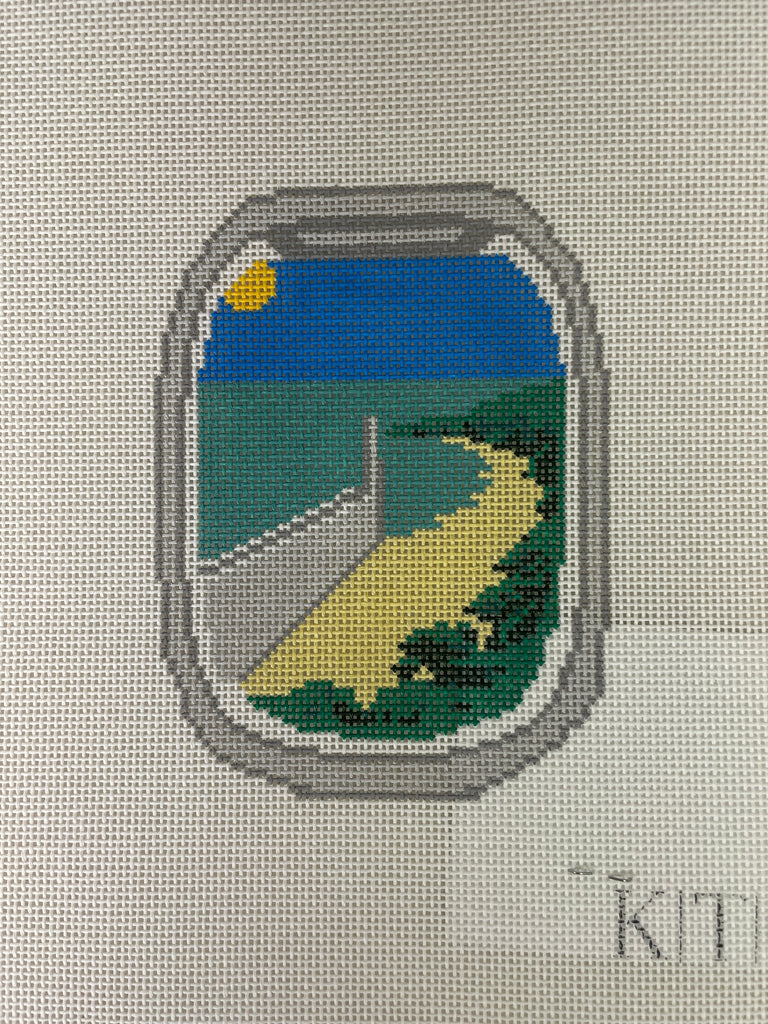K.T.G. Needlepoint K11 Airplane Island