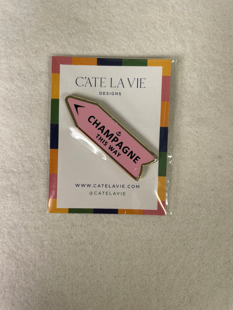 *C'ate La Vie Needle Minder- Pink Arrow