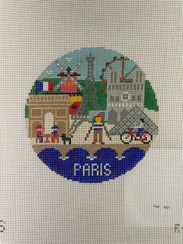 * Doolittle Stitchery R375 Paris Round
