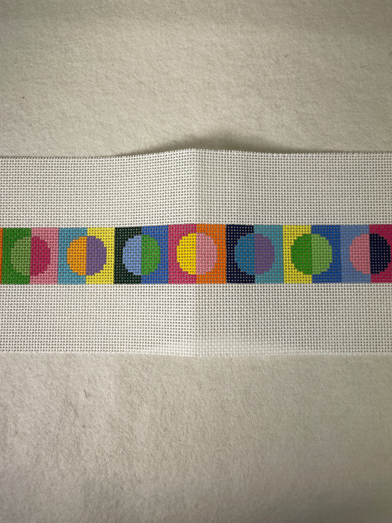 Stitch It's SI352 Multicolored Circles Purse Strap/ Belt