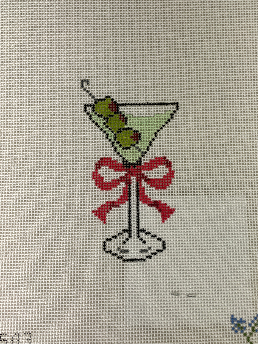 * NDLPT Designs 503 Dirty Martini with Red Bow