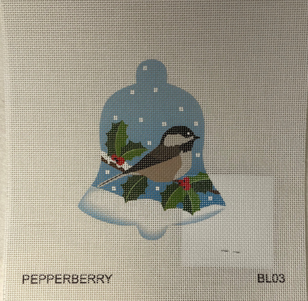 * Pepperberry Designs BL03 Chickadee Snow Bell