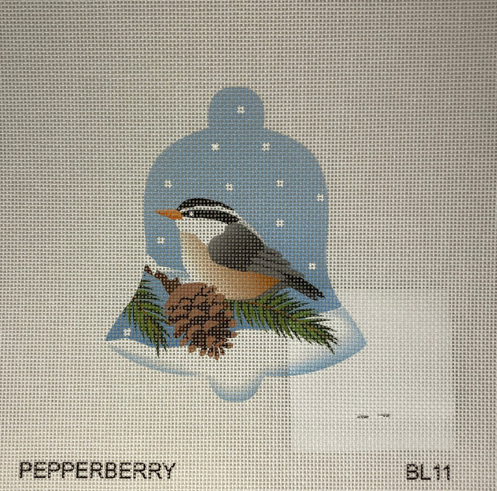 * Pepperberry Designs BL11 Nuthatch Snow Bell