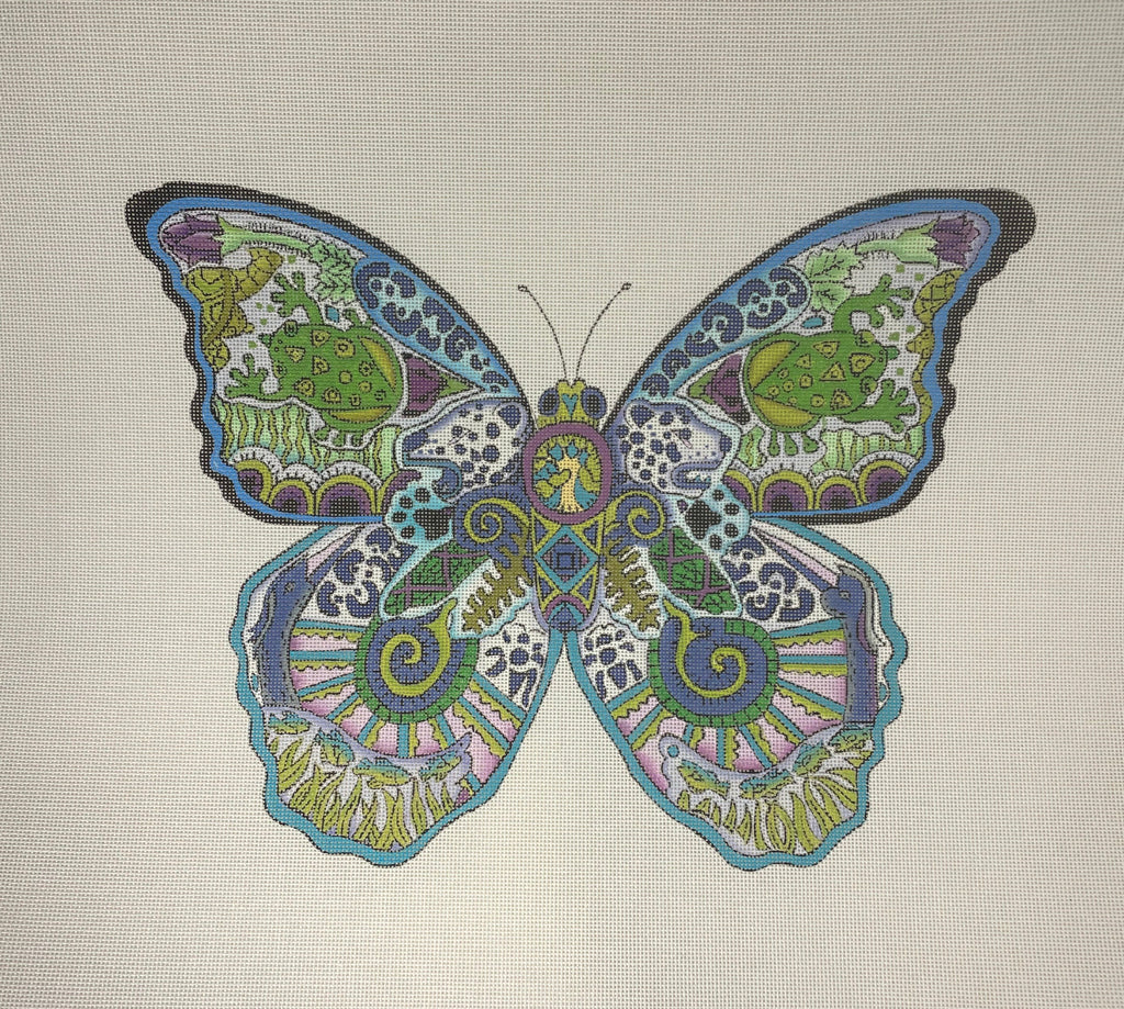 * Danji / Earth Art International EA16 Blue Morpho Butterfly