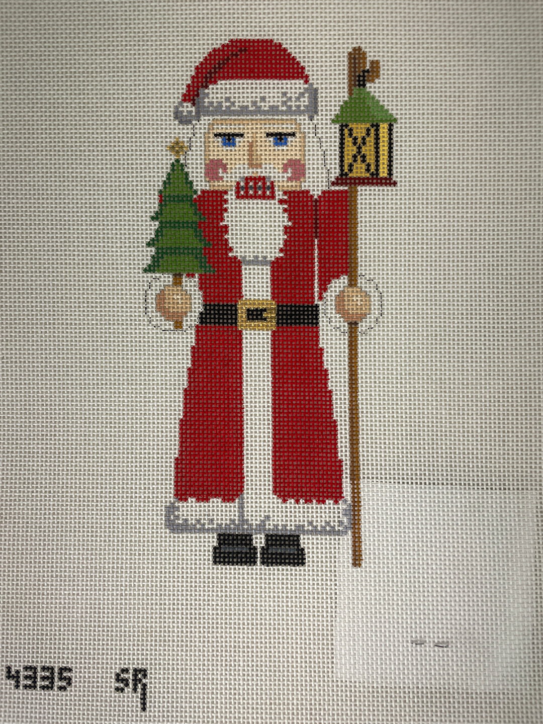 Susan Roberts Needlepoint Designs 4335 Nutcracker- Santa with Lantern