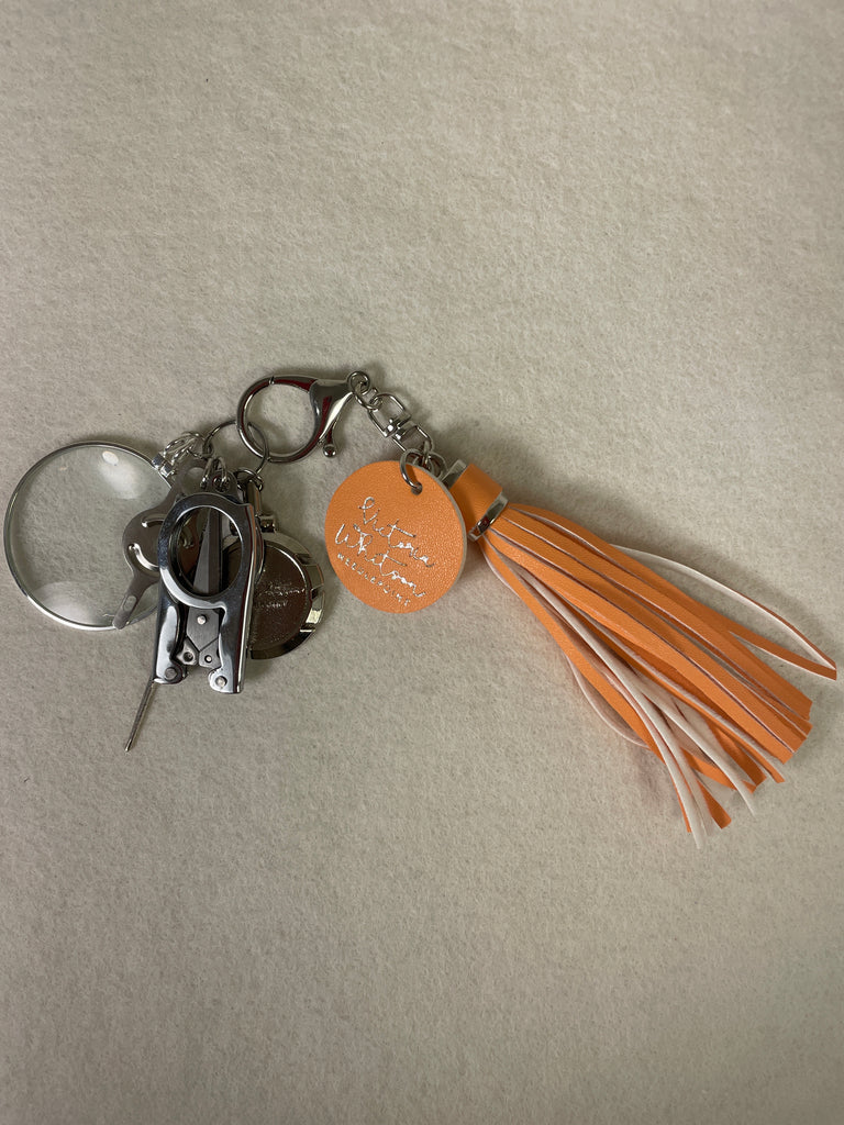 * Victoria Whitson Needlepoint VW Tassel Kit- Peaches