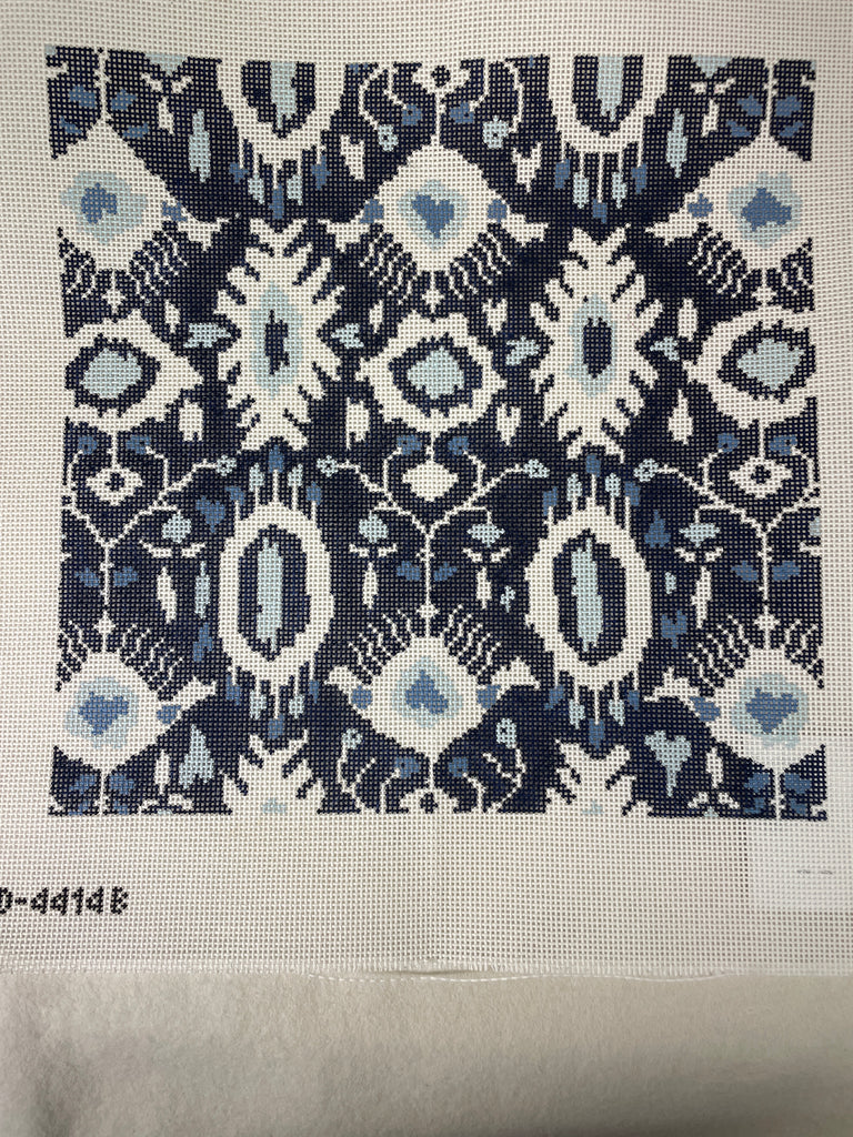 * SCT Designs KCD4414B Ikat Pillow- Blue