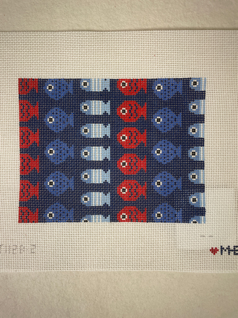 * Love mhb Studio 112B Just Keep Swimming Insert- Navy 8x6