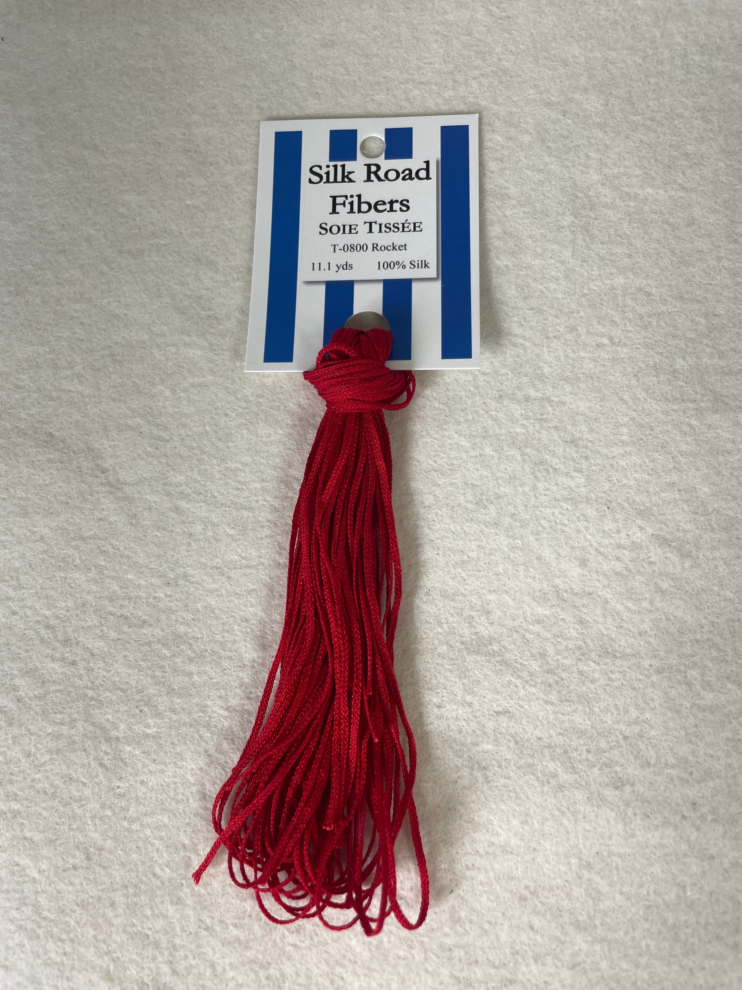 Silk Road Fibers T-0800 Rocket Soie Tissee – Beehive Needle Arts