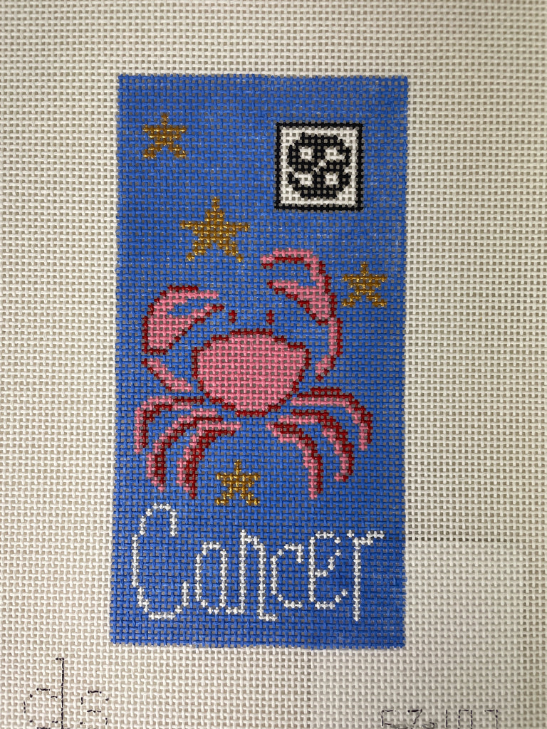 * Doolittle Stitchery EZ107 Cancer Zodiac Eyeglass Case