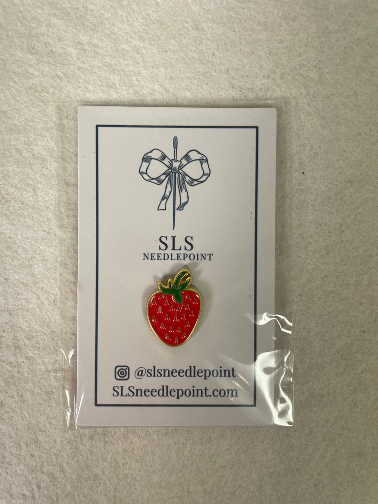 *SLS Needlepoint Strawberry Needleminder