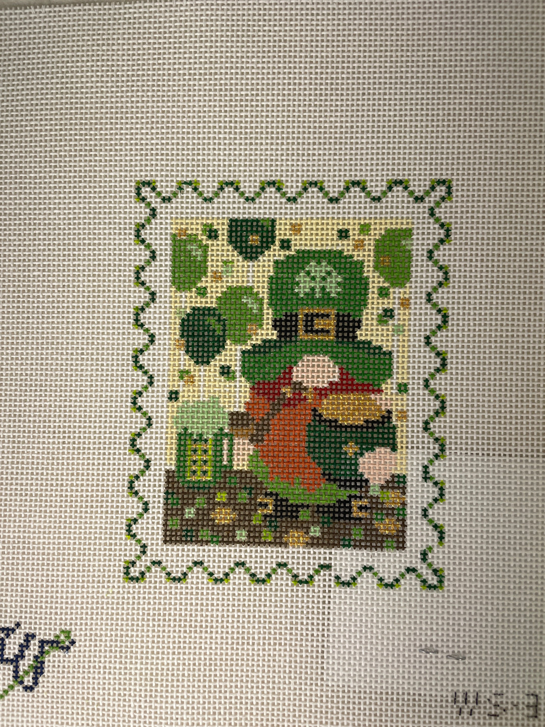 * Wipstitch 308 St. Patrick's Stamp