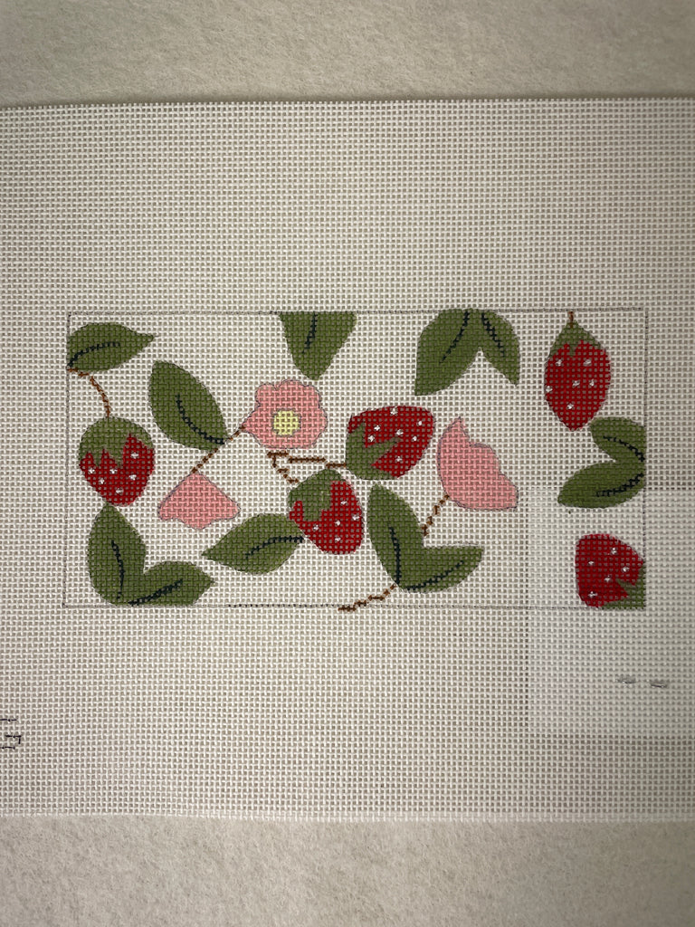 *Vallerie Needlepoint Gallery / VNG I201 Strawberries and Greens Insert