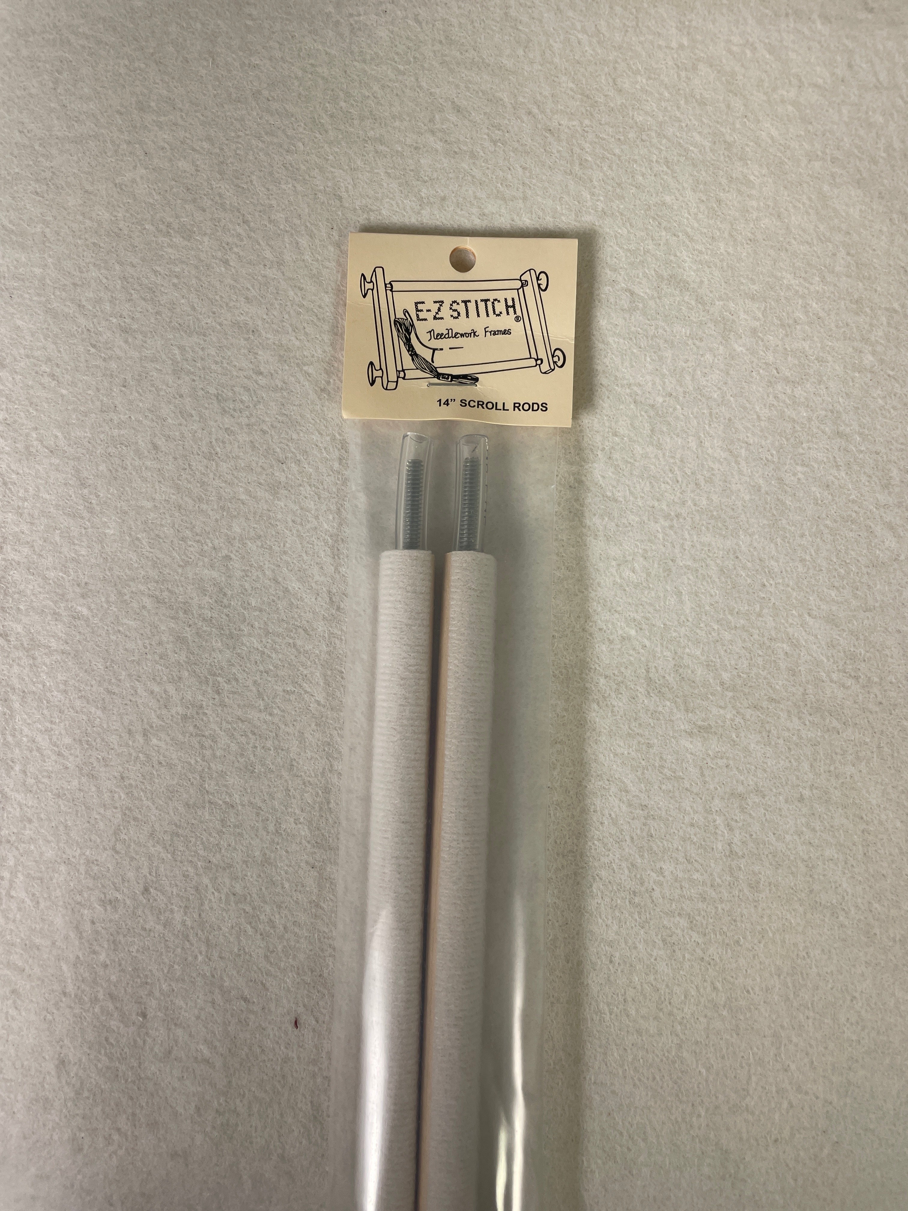 EZ Stitch Scroll Rod Pair- 14in – Beehive Needle Arts