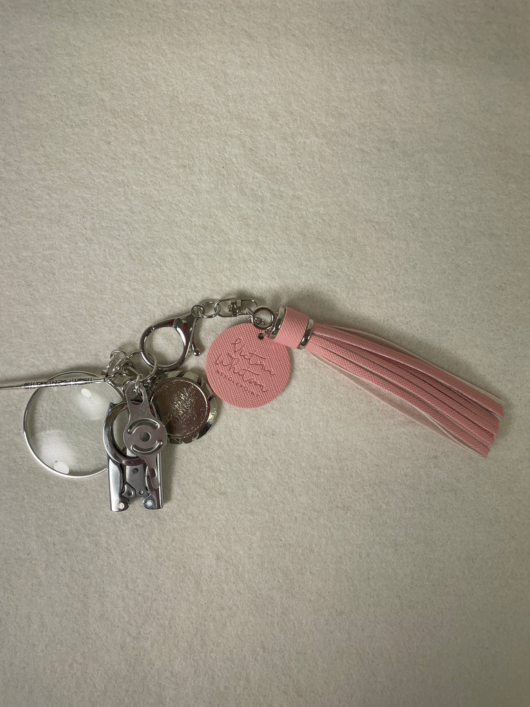 * Victoria Whitson Needlepoint VW Tassel Kit- Bahamian Pink