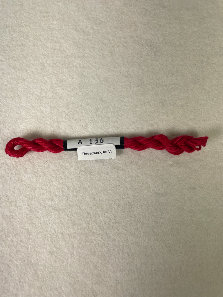 ThreadworX Au Ver A Soie O/D Silk-  A136 Candy Apple