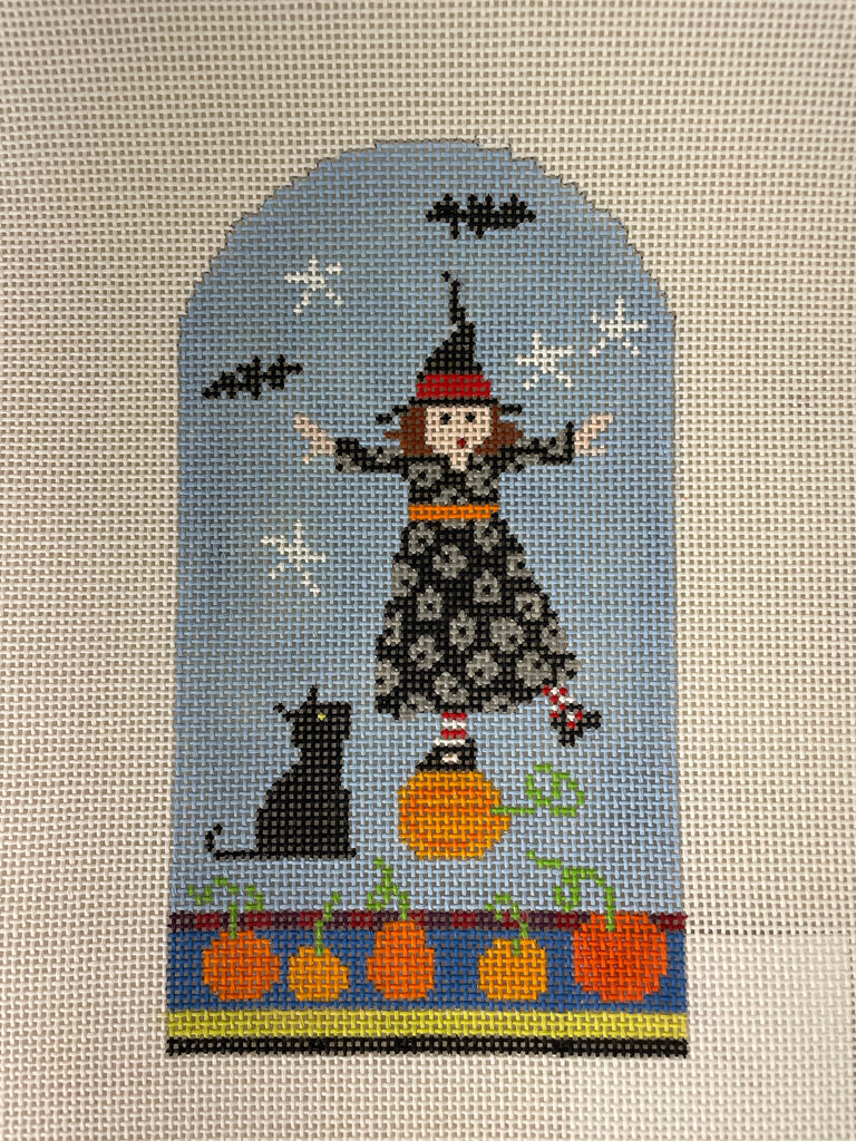 * Pippin PSW003 Witch on Pumpkin