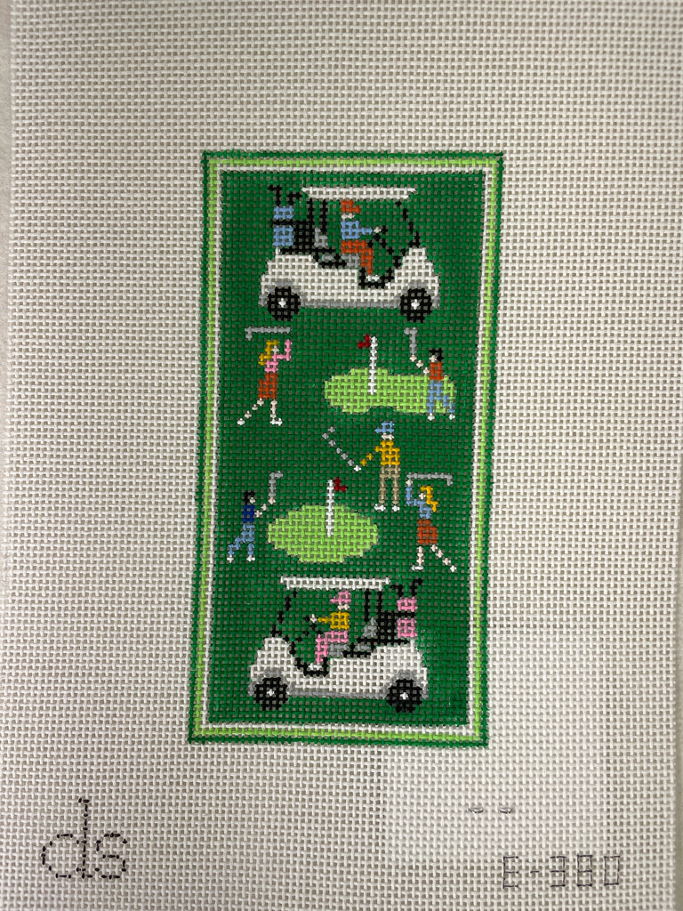 * Doolittle Stitchery E380 Golfer Eyeglass Case