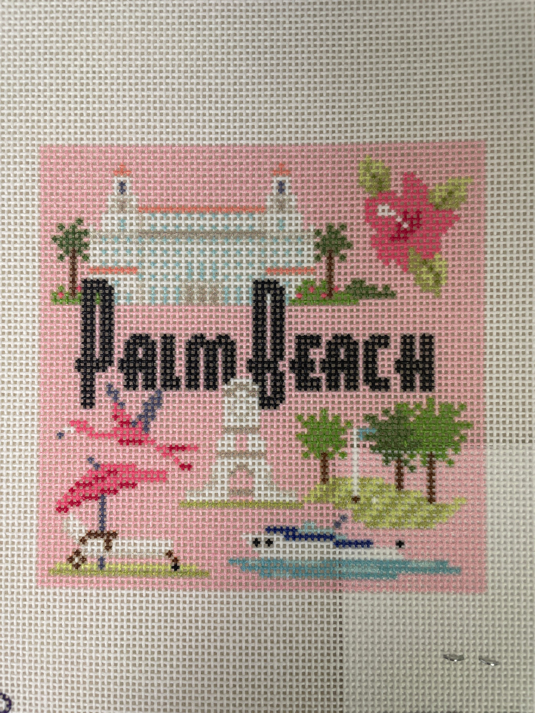 * Kirk and Bradley NTGkb283 Palm Beach Travel Coaster