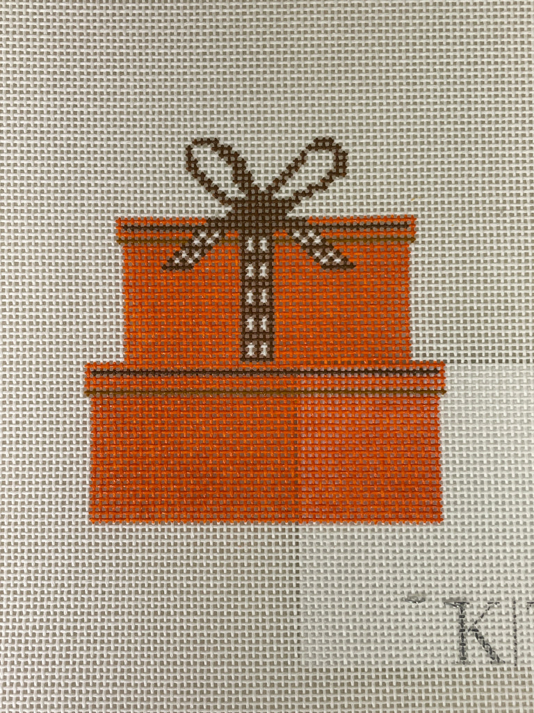 K.T.G. Needlepoint K1 Orange Gifts
