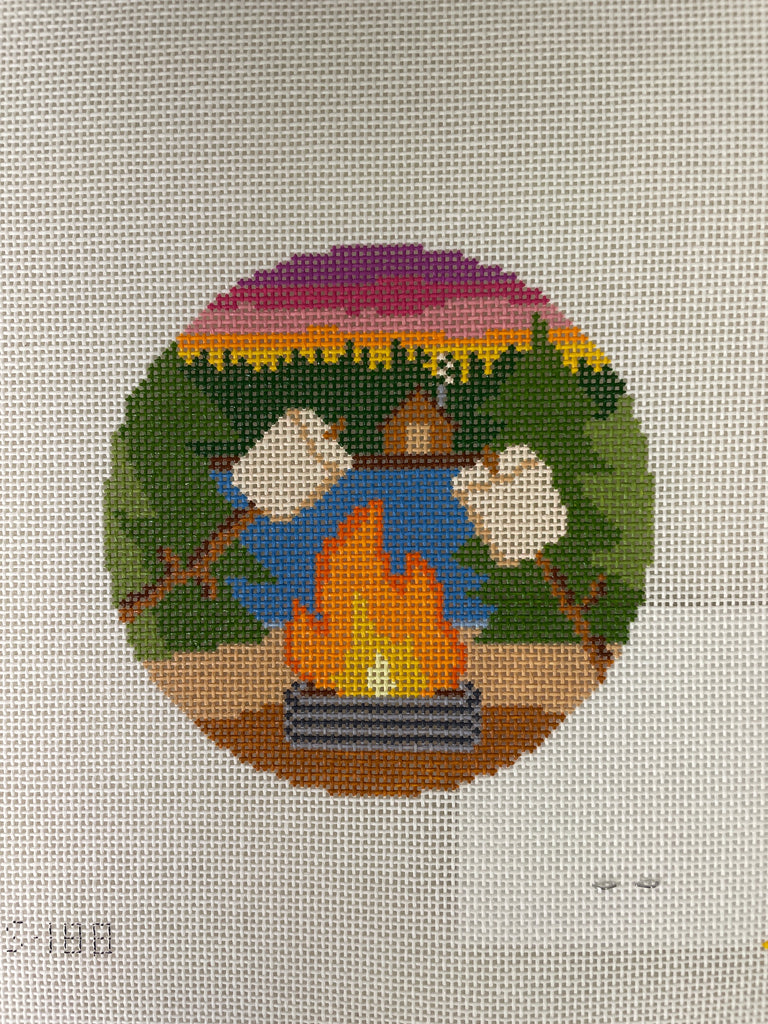 * Saturnalia Stitching 0188 Smores by the Lake
