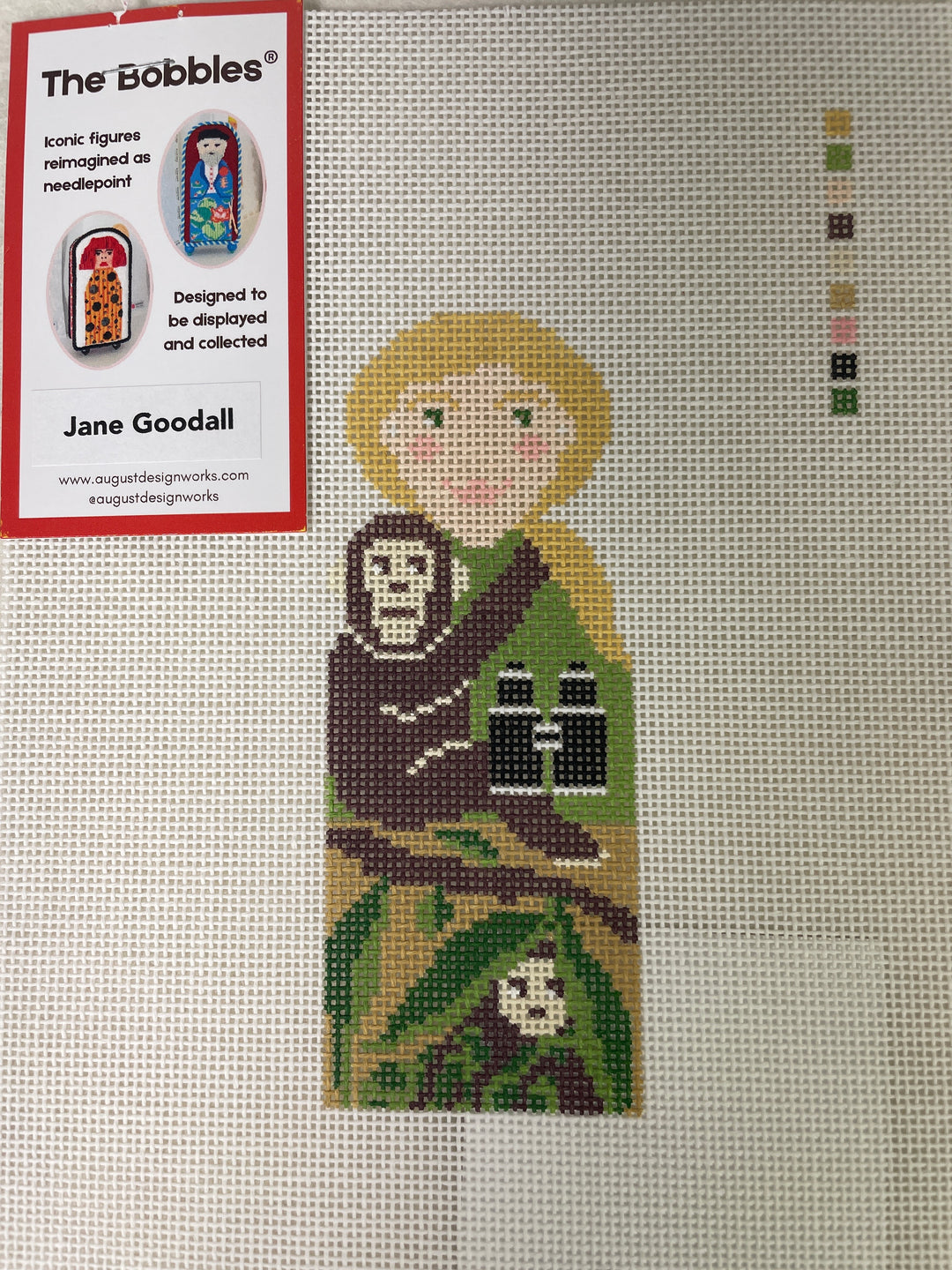 *August Design Works ADW205 The Bobbles- Jane Goodall