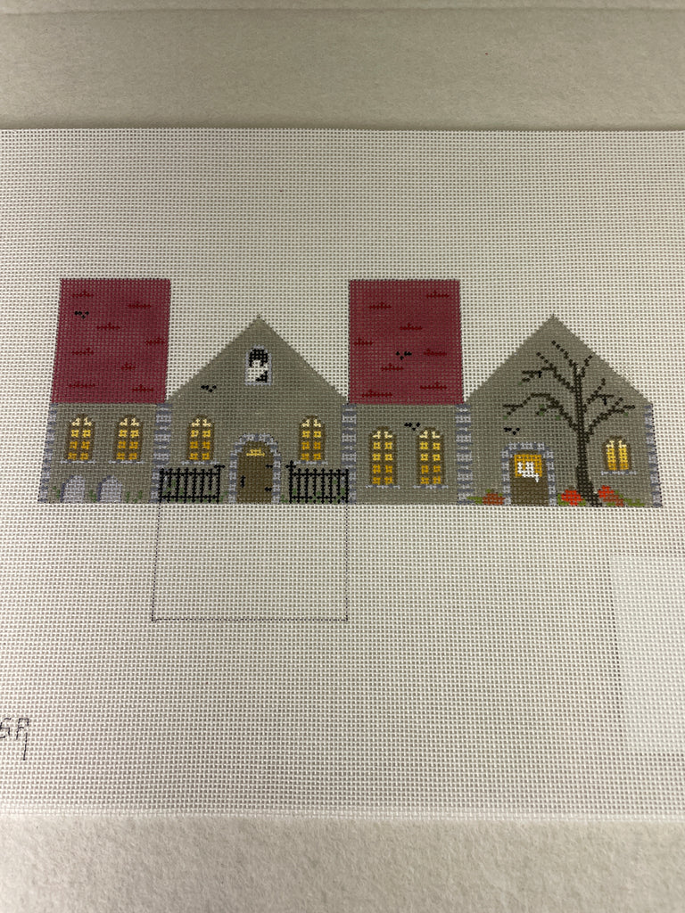 * Susan Roberts Needlepoint 5532-18  Halloween Mini Gingerbread House