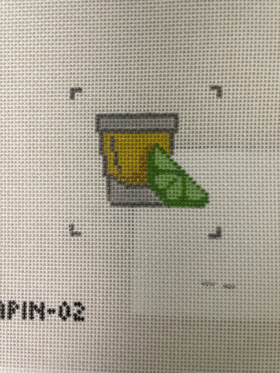 * A Poore Girl Paints APIN02 Tequila and Lime Cozy Canvas