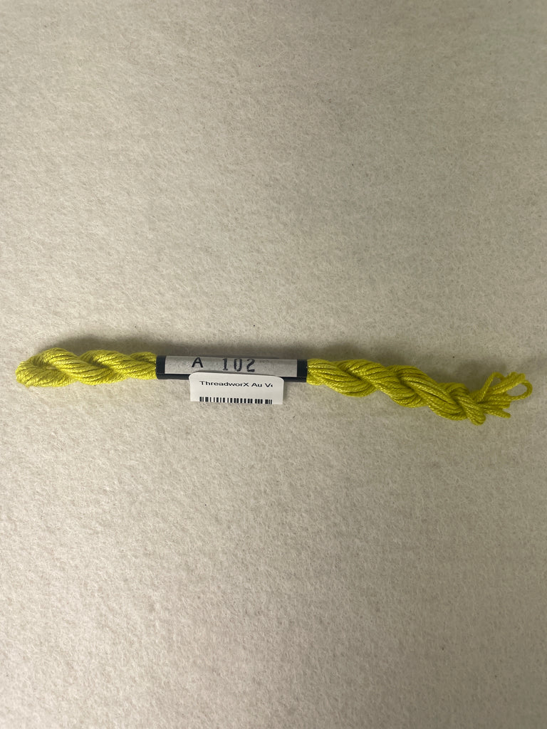 ThreadworX Au Ver A Soie O/D Silk-  A102 Lemon Icing