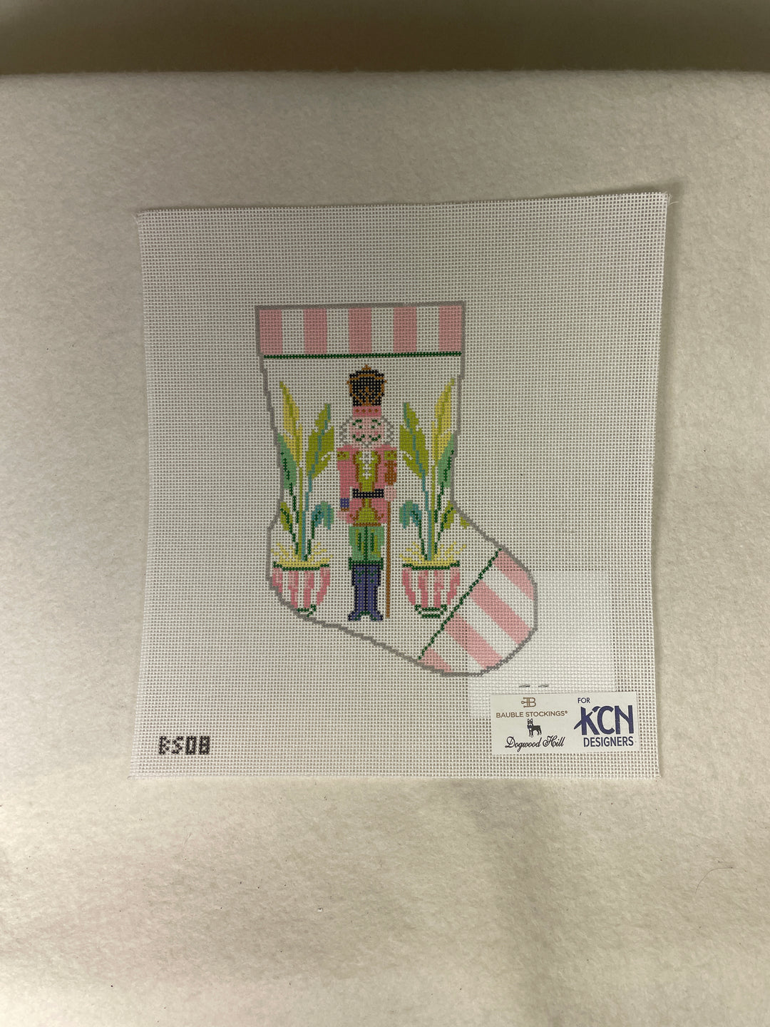 * Bauble Stockings BS08 Beverly Hills Nutcracker Ornament Sized Stocking