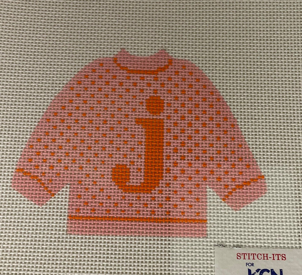 * Stitch-Its S11J1- Letter Pullover- J