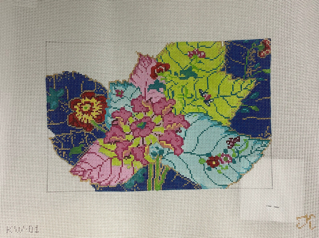 *Kate Woodward Tobacco Leaf Clutch