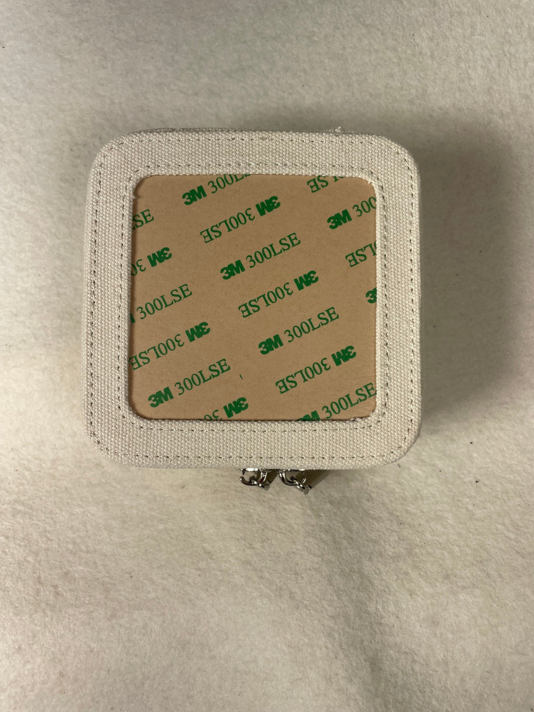 Rachel Barri 4" Jewelry Box (3" window)- Linen