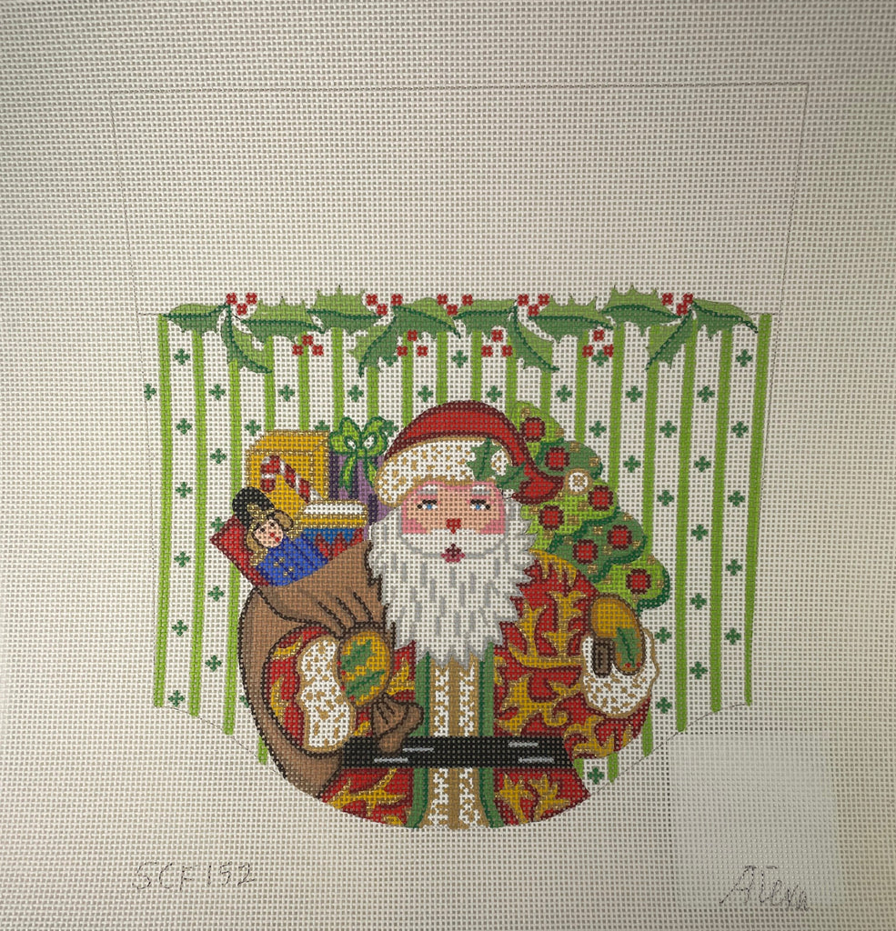 *Alexa Designs SCF152 Christmas Santa Stocking Cuff