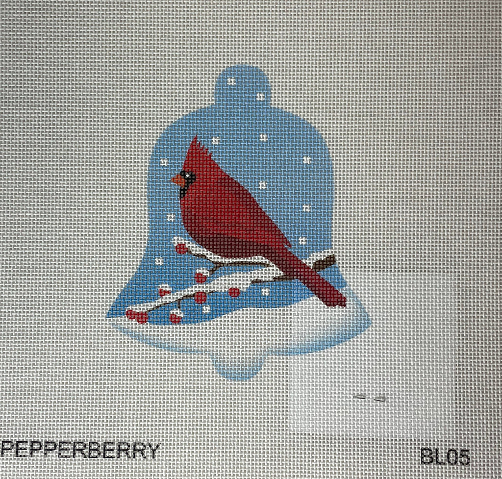 * Pepperberry Designs BL05 Cardinal Snow Bell- male