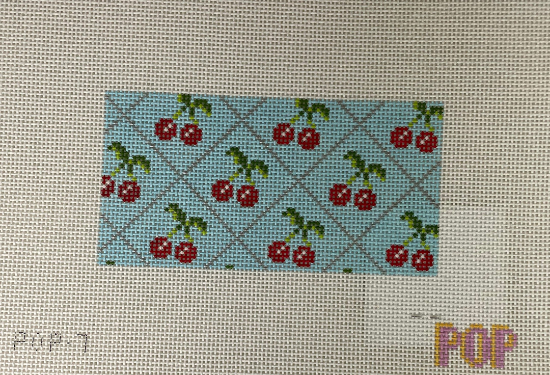 *POP Needle Arts 7 Blue Cherry 3x6