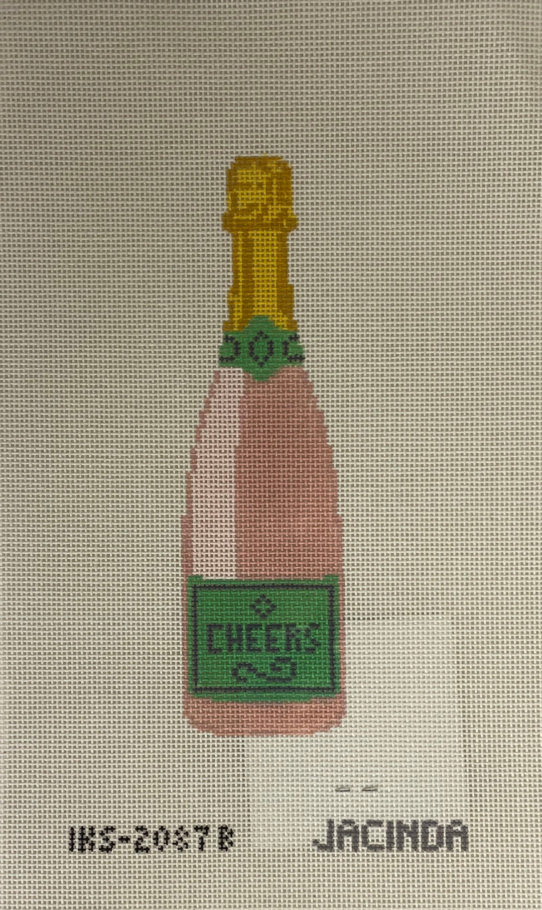 * Initial K Studio / Jacinda  2087B Cheers Champagne Ornament