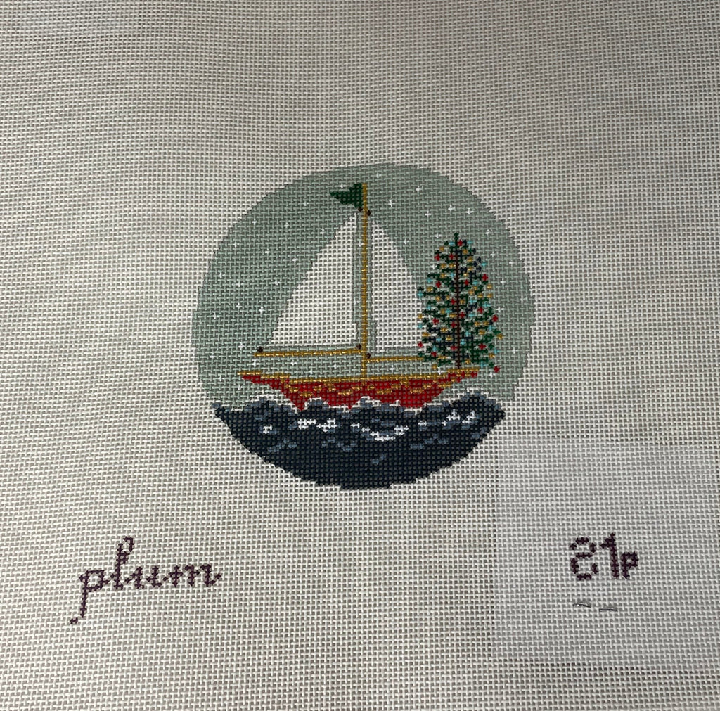 * The Plum Stitchery 21P - Plum Christmas- A-wassailing