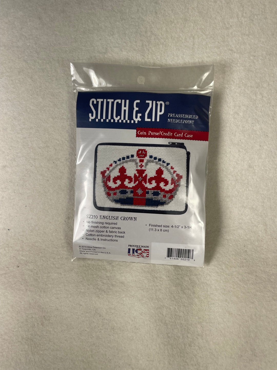 Alice Peterson SZ210 English Crown Coin Purse