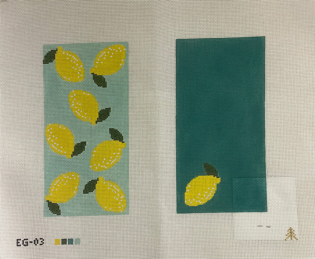 * Evergreen EG03 Lemons Eyeglass Case
