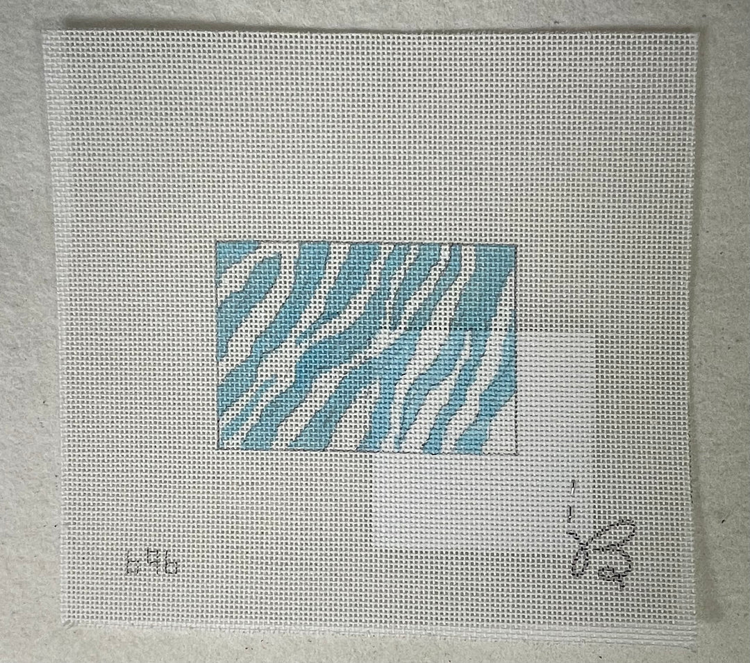 * Beth Grantz Design Zebra, Blue/White