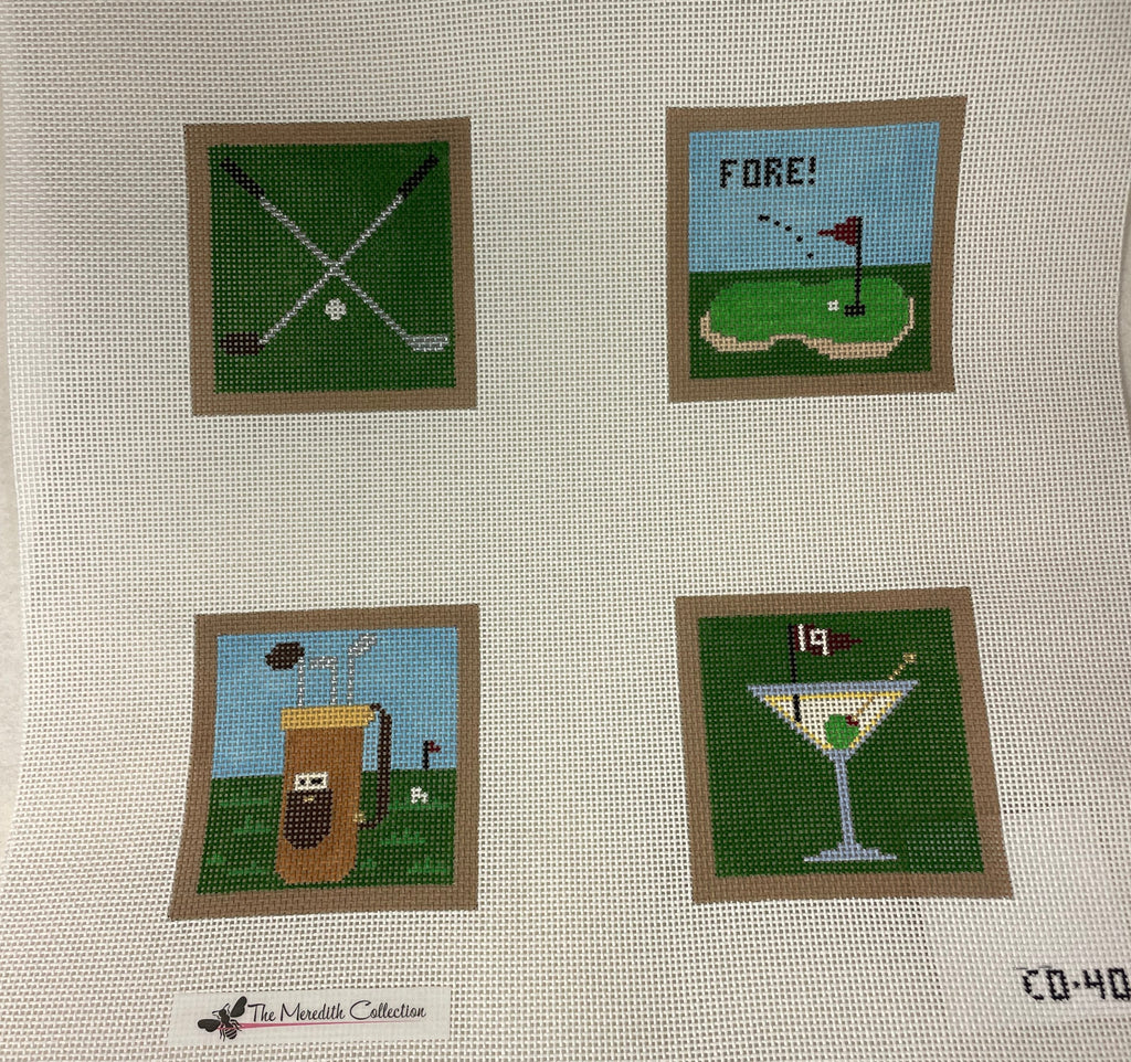 * Meredith Collection CO40 Golf Coasters