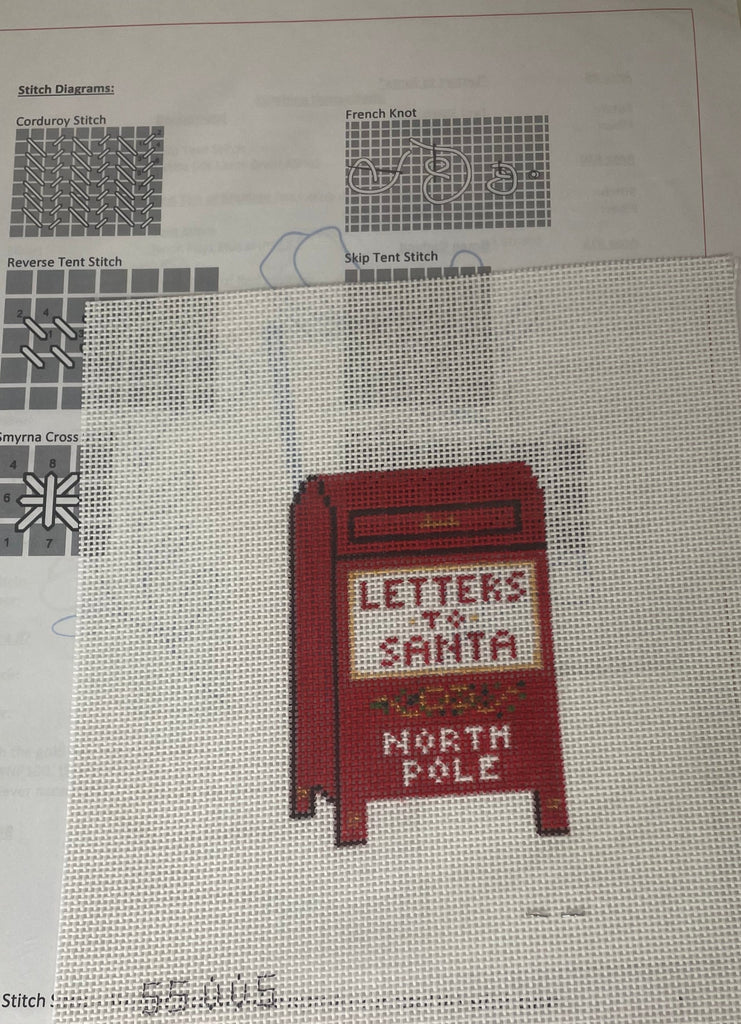 * Stitch Style Letters to Santa Mailbox with Stitch Guide