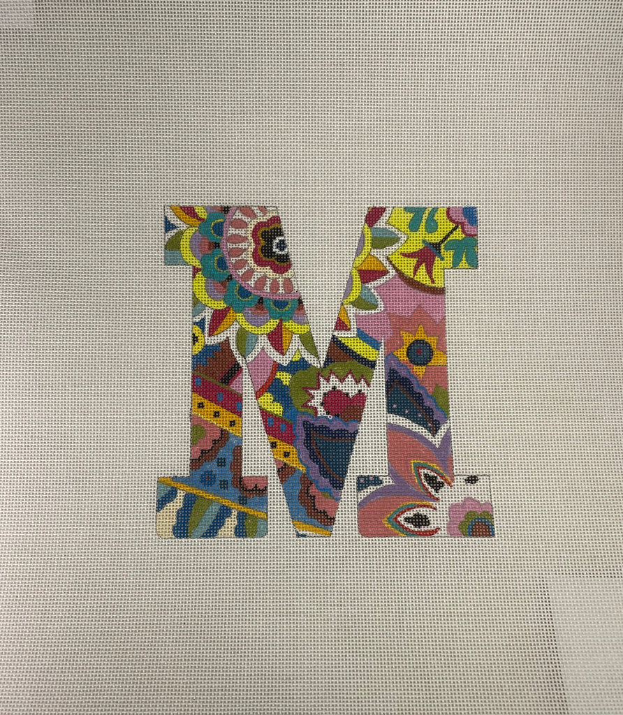 * Colors of Praise Letter "M" 6in/18m