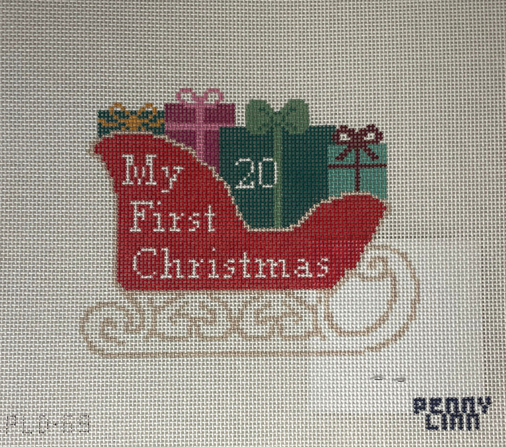 * Penny Linn Designs PLD69 My First Christmas Sleigh