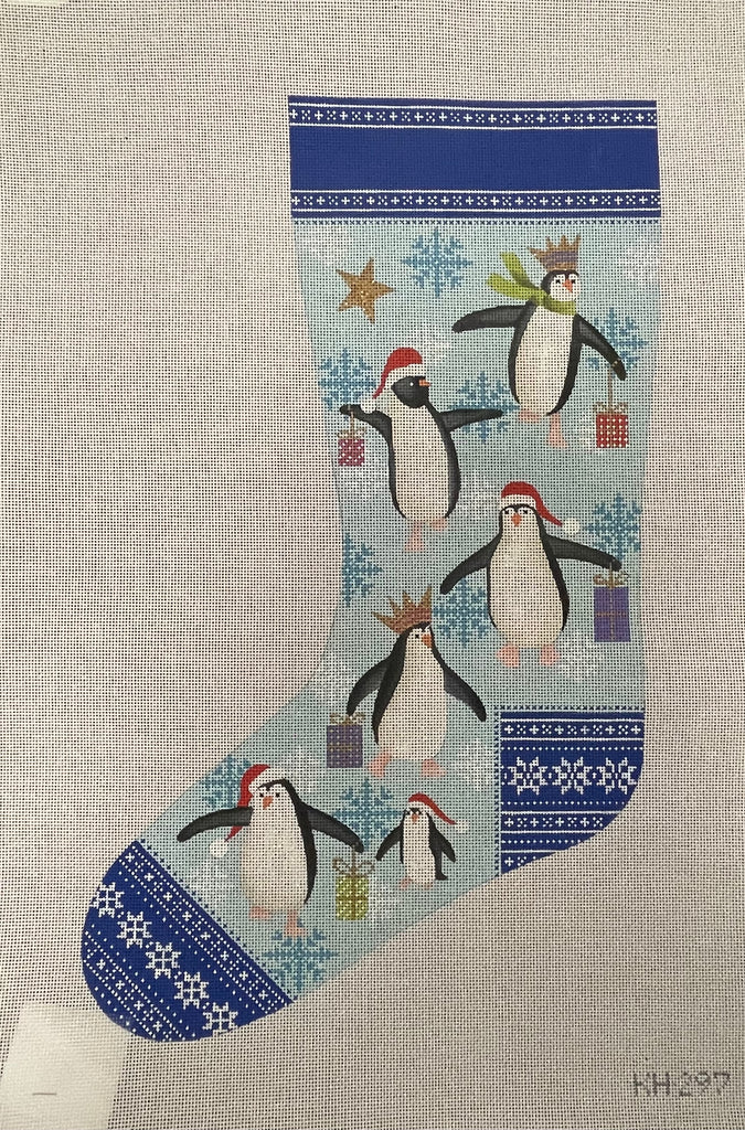 * Kirk and Bradley KH297 Penguin Christmas Stocking-13m