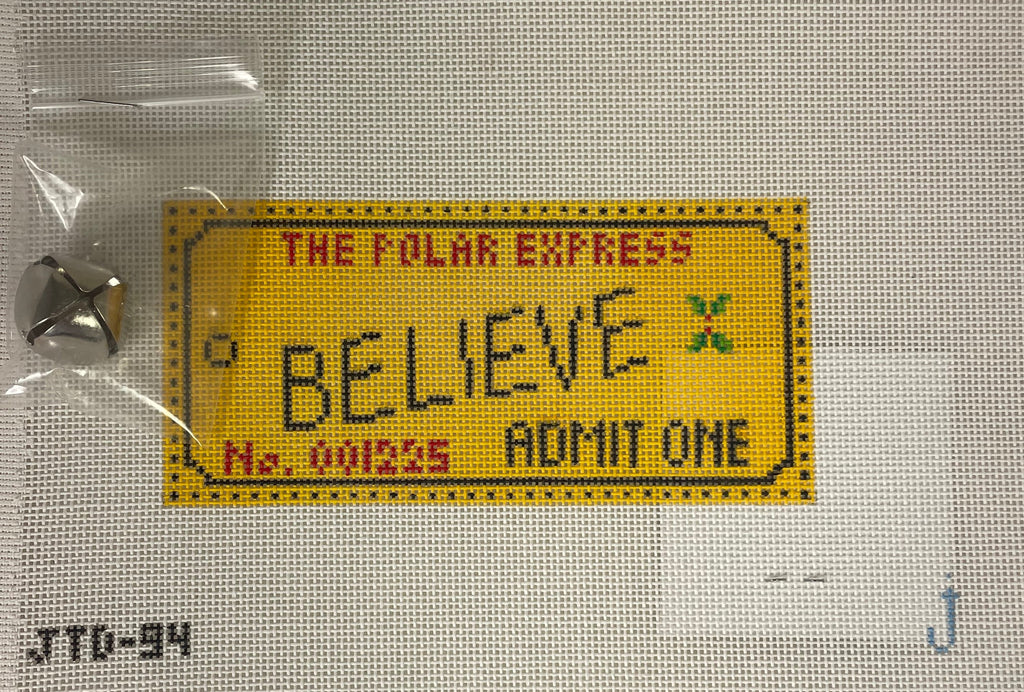 Jessica Tongel Designs JTD94 Polar Express Ticket