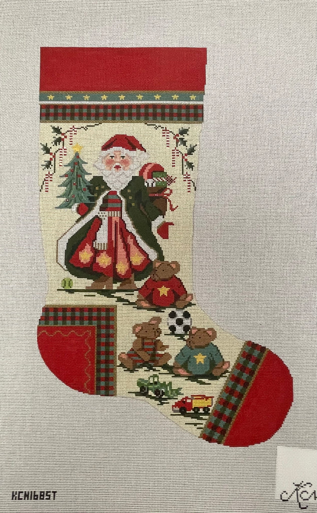 * KCN Designs 168ST Santa and Teddy Bears